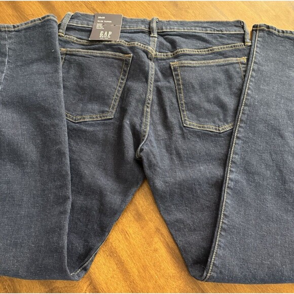 Gap Denim GapFlex Slim Taper Jeans Men's 30 x 32 Medium Wash NWT - Picture 6 of 6